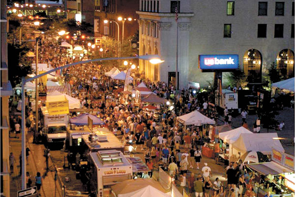 Summer Events in Downtown Davenport 2014