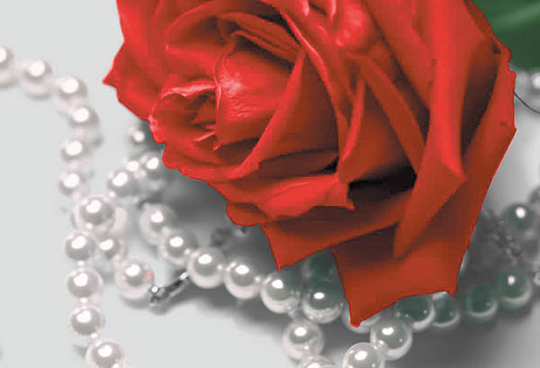 June – Roses and Pearls