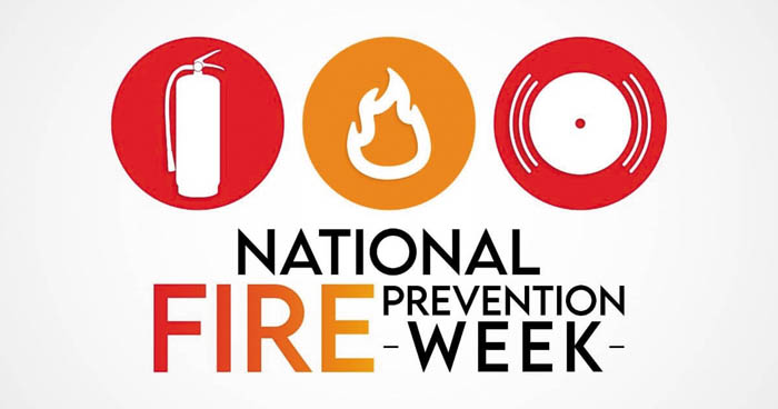 Fire Prevention Week – October 6-12